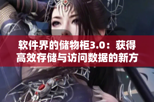 軟件界的儲物柜3.0：獲得高效存儲與訪問數(shù)據(jù)的新方式