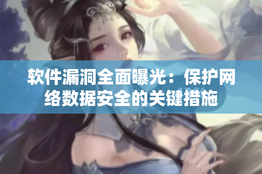 軟件漏洞全面曝光：保護(hù)網(wǎng)絡(luò)數(shù)據(jù)安全的關(guān)鍵措施