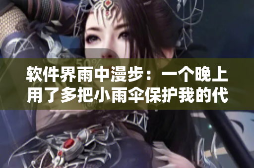 軟件界雨中漫步：一個(gè)晚上用了多把小雨傘保護(hù)我的代碼和數(shù)據(jù)