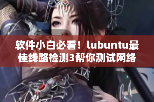 軟件小白必看！lubuntu最佳線路檢測3幫你測試網(wǎng)絡(luò)質(zhì)量