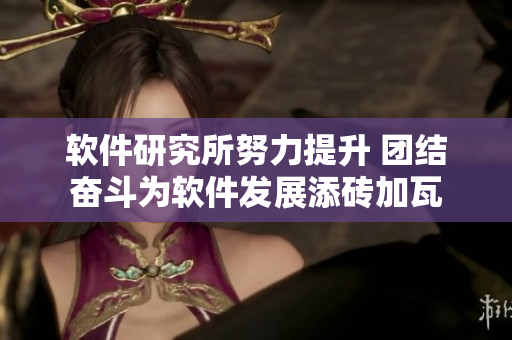 軟件研究所努力提升 團(tuán)結(jié)奮斗為軟件發(fā)展添磚加瓦