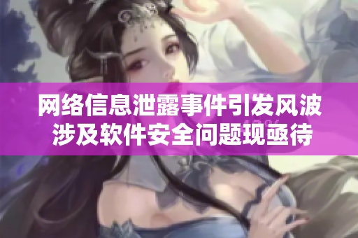 網(wǎng)絡(luò)信息泄露事件引發(fā)風(fēng)波 涉及軟件安全問(wèn)題現(xiàn)亟待解決