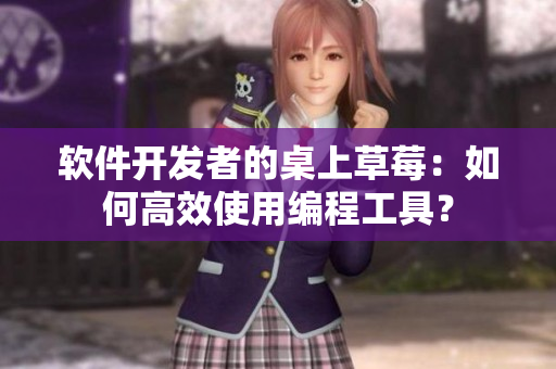 軟件開發(fā)者的桌上草莓：如何高效使用編程工具？
