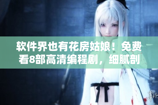 軟件界也有花房姑娘！免費看8部高清編程劇，細膩剖析程序員情感和技術(shù)挑戰(zhàn)
