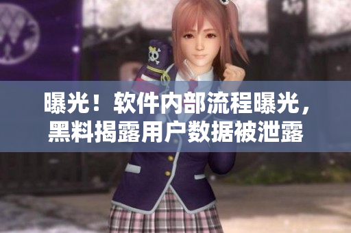 曝光！軟件內(nèi)部流程曝光，黑料揭露用戶數(shù)據(jù)被泄露