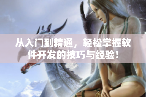 從入門到精通，輕松掌握軟件開發(fā)的技巧與經(jīng)驗！