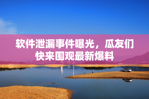 軟件泄漏事件曝光，瓜友們快來圍觀最新爆料