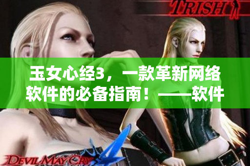 玉女心經(jīng)3，一款革新網(wǎng)絡(luò)軟件的必備指南！——軟件編輯精心打造的教程