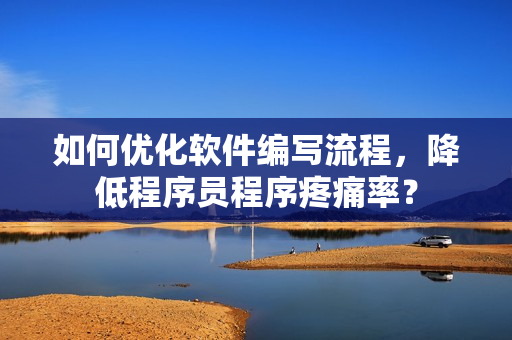 如何優(yōu)化軟件編寫(xiě)流程，降低程序員程序疼痛率？