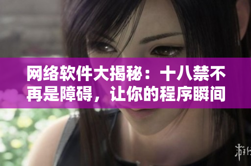 網(wǎng)絡(luò)軟件大揭秘：十八禁不再是障礙，讓你的程序瞬間升級