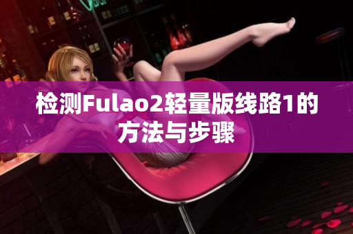 檢測(cè)Fulao2輕量版線路1的方法與步驟