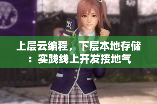 上層云編程，下層本地存儲(chǔ)：實(shí)踐線上開發(fā)接地氣