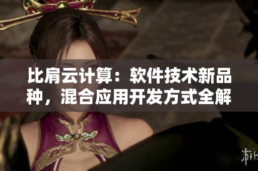 比肩云計算：軟件技術(shù)新品種，混合應(yīng)用開發(fā)方式全解析