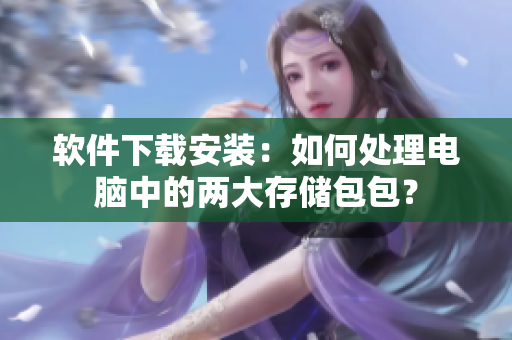 軟件下載安裝：如何處理電腦中的兩大存儲包包？