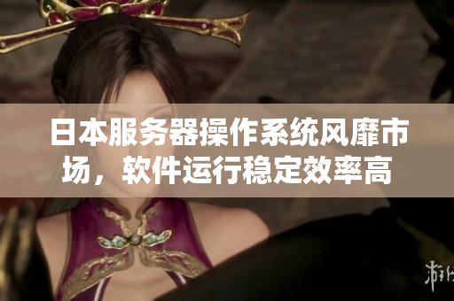 日本服務器操作系統(tǒng)風靡市場，軟件運行穩(wěn)定效率高