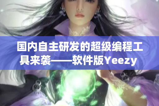 國內(nèi)自主研發(fā)的超級編程工具來襲——軟件版Yeezy 451
