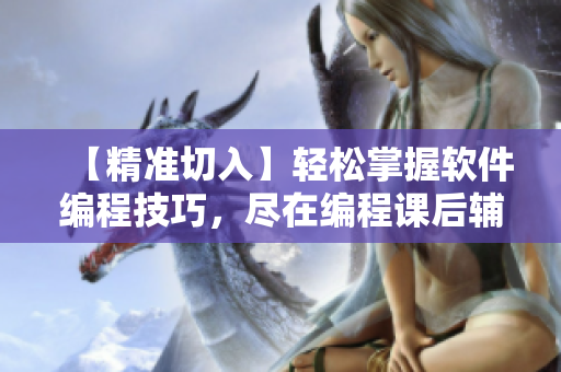 【精準(zhǔn)切入】輕松掌握軟件編程技巧，盡在編程課后輔導(dǎo)