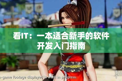 看IT：一本適合新手的軟件開發(fā)入門指南