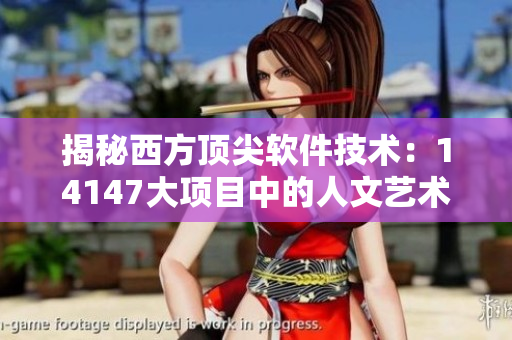 揭秘西方頂尖軟件技術(shù)：14147大項目中的人文藝術(shù)因素