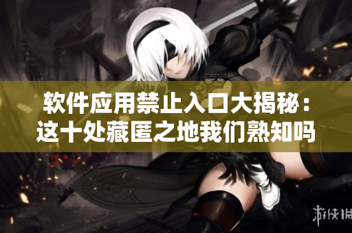 軟件應用禁止入口大揭秘：這十處藏匿之地我們熟知嗎？