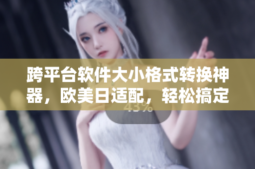 跨平臺軟件大小格式轉換神器，歐美日適配，輕松搞定！