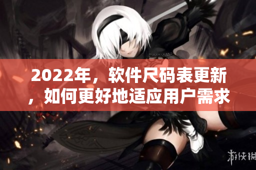 2022年，軟件尺碼表更新，如何更好地適應用戶需求？