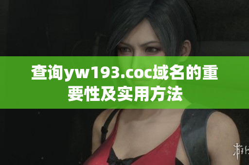 查詢yw193.coc域名的重要性及實用方法