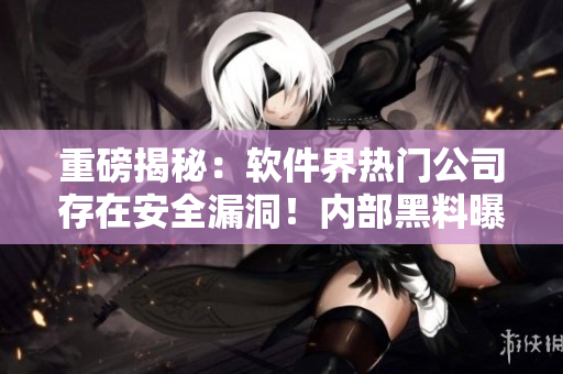 重磅揭秘：軟件界熱門公司存在安全漏洞！內(nèi)部黑料曝光！