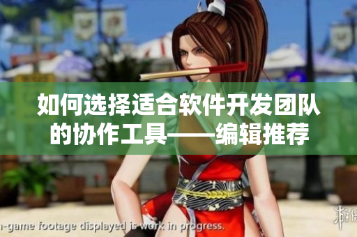 如何選擇適合軟件開發(fā)團隊的協(xié)作工具——編輯推薦