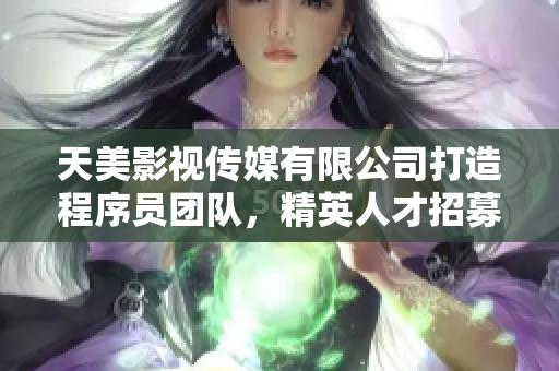 天美影視傳媒有限公司打造程序員團隊，精英人才招募中