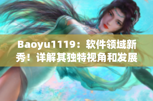 Baoyu1119：軟件領(lǐng)域新秀！詳解其獨(dú)特視角和發(fā)展策略