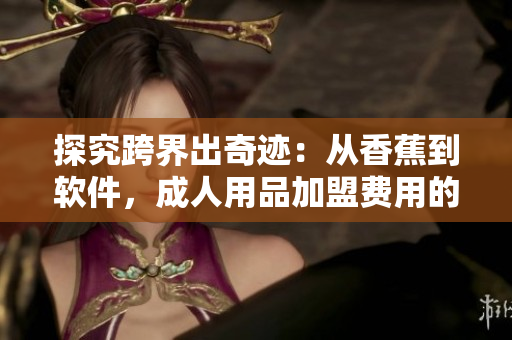 探究跨界出奇跡：從香蕉到軟件，成人用品加盟費用的市場策略.