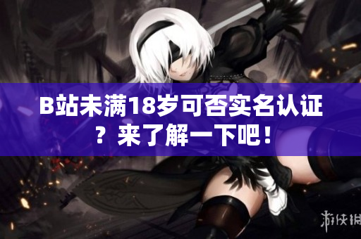 B站未滿(mǎn)18歲可否實(shí)名認(rèn)證？來(lái)了解一下吧！