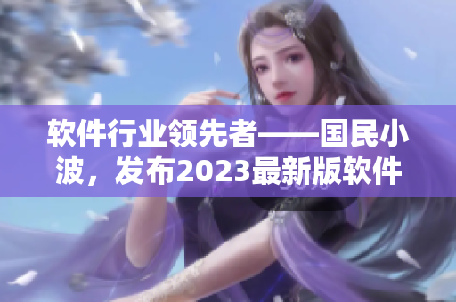 軟件行業(yè)領(lǐng)先者——國民小波，發(fā)布2023最新版軟件入口