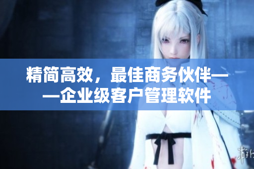精簡(jiǎn)高效，最佳商務(wù)伙伴——企業(yè)級(jí)客戶管理軟件