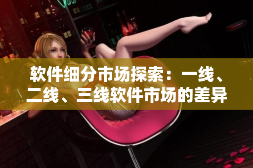 軟件細(xì)分市場探索：一線、二線、三線軟件市場的差異與發(fā)展趨勢
