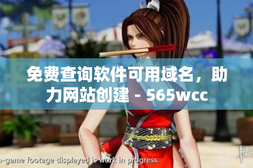 免費(fèi)查詢軟件可用域名，助力網(wǎng)站創(chuàng)建 - 565wcc