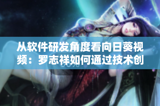 從軟件研發(fā)角度看向日葵視頻：羅志祥如何通過(guò)技術(shù)創(chuàng)新實(shí)現(xiàn)產(chǎn)品升級(jí)升華