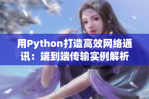 用Python打造高效網(wǎng)絡通訊：端到端傳輸實例解析