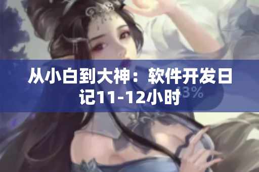 從小白到大神：軟件開發(fā)日記11-12小時(shí)