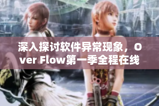 深入探討軟件異常現(xiàn)象，Over Flow第一季全程在線觀看