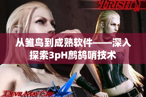 從雛鳥到成熟軟件——深入探索3pH鷓鴣哨技術