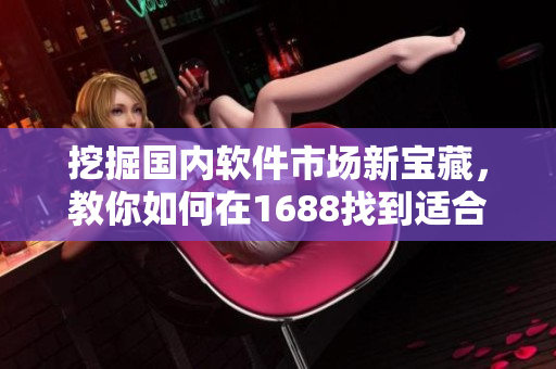 挖掘國內(nèi)軟件市場新寶藏，教你如何在1688找到適合你的軟件產(chǎn)品