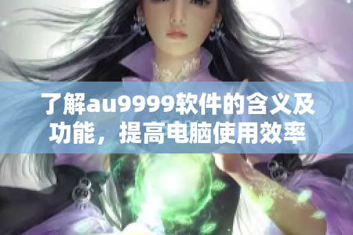 了解au9999軟件的含義及功能，提高電腦使用效率