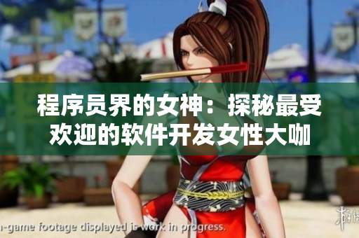 程序員界的女神：探秘最受歡迎的軟件開發(fā)女性大咖