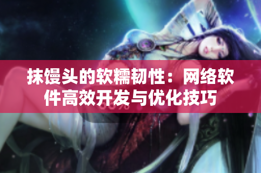 抹饅頭的軟糯韌性：網(wǎng)絡(luò)軟件高效開發(fā)與優(yōu)化技巧