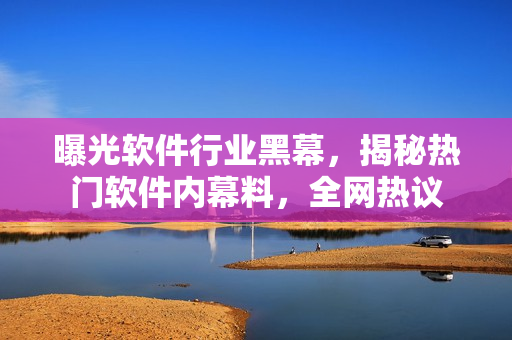 曝光軟件行業(yè)黑幕，揭秘?zé)衢T軟件內(nèi)幕料，全網(wǎng)熱議