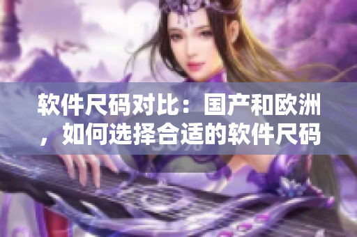 軟件尺碼對比：國產(chǎn)和歐洲，如何選擇合適的軟件尺碼？