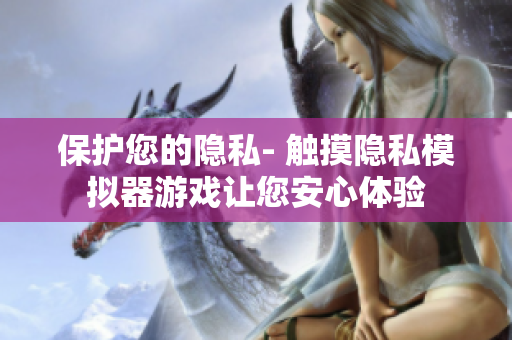 保護(hù)您的隱私- 觸摸隱私模擬器游戲讓您安心體驗(yàn)