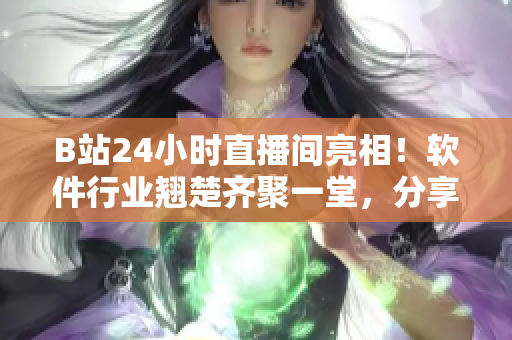 B站24小時直播間亮相！軟件行業(yè)翹楚齊聚一堂，分享最新技術與研究成果